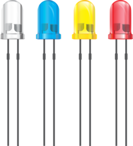 LED in verschiedenen Farben